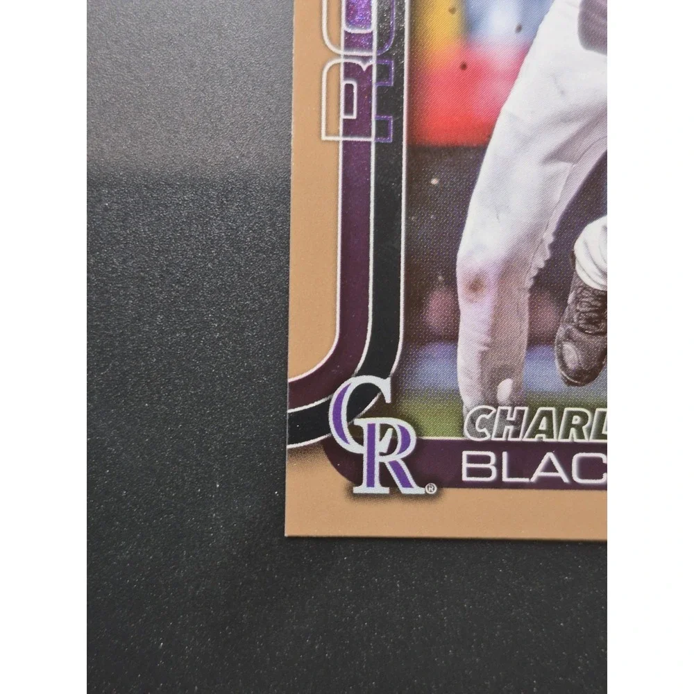 2025 Topps Baseball Charlie Blackmon #311 Gold #/2025 Rockies